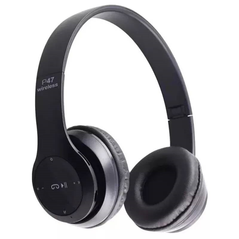 Foldable Wireless Bluetooth Stereo FM Over Ear Headphones 5.0 EDR