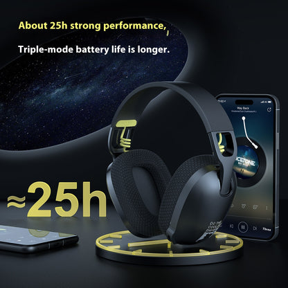 Wireless Gaming Headphone Head-mounted Noise Reduction Headset Stereo Bluetooth