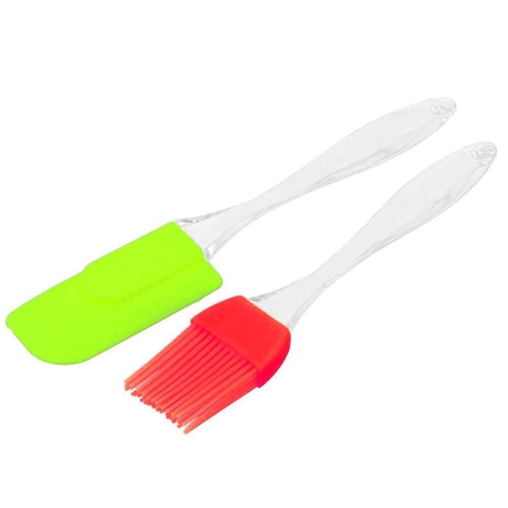 0136 Spatula And Pastry Brush For Cake Mixer