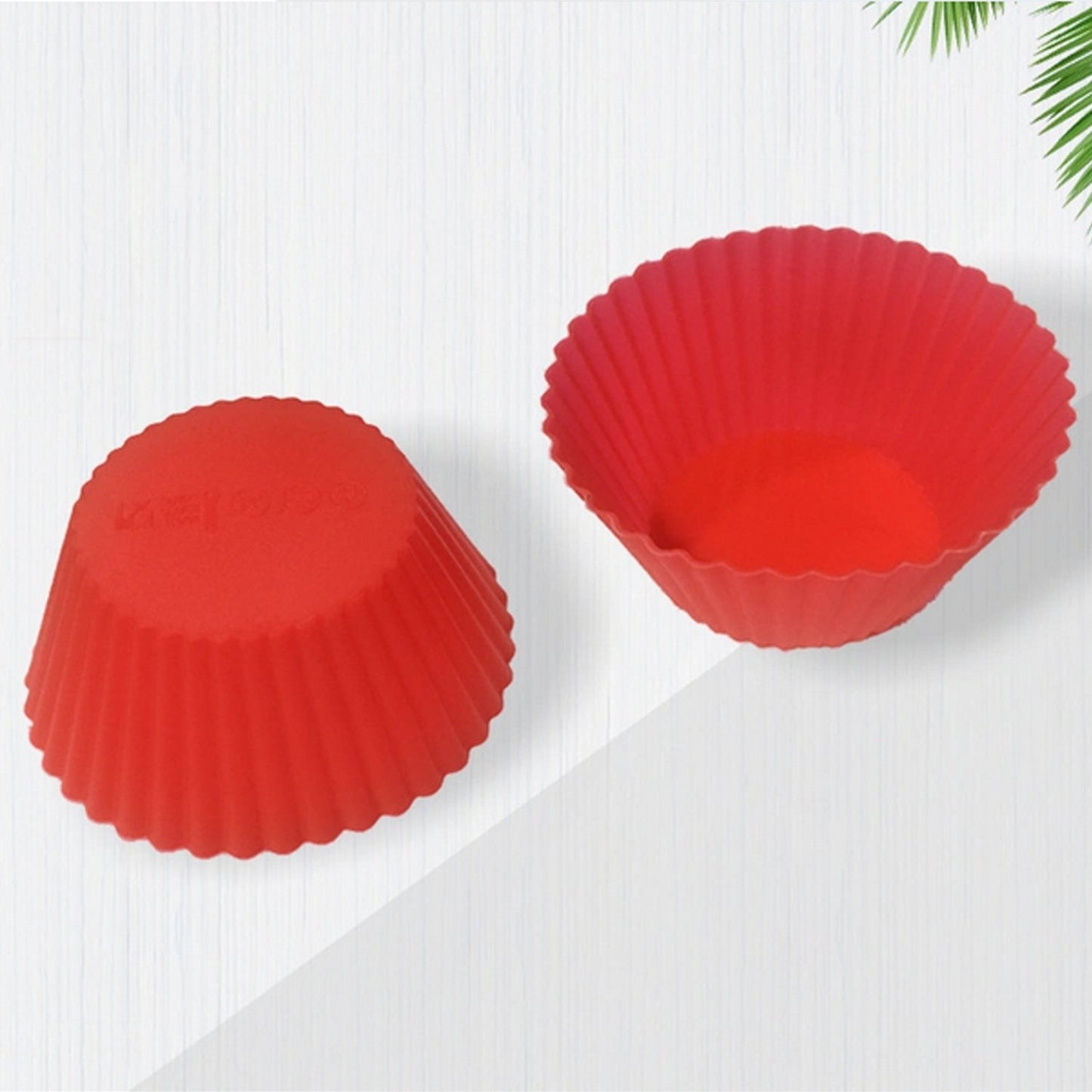 0700 Silicone Cupcake Shaped Baking Mold Fondant Cake Tool Chocolate Candy Cookies Pastry Soap Moulds